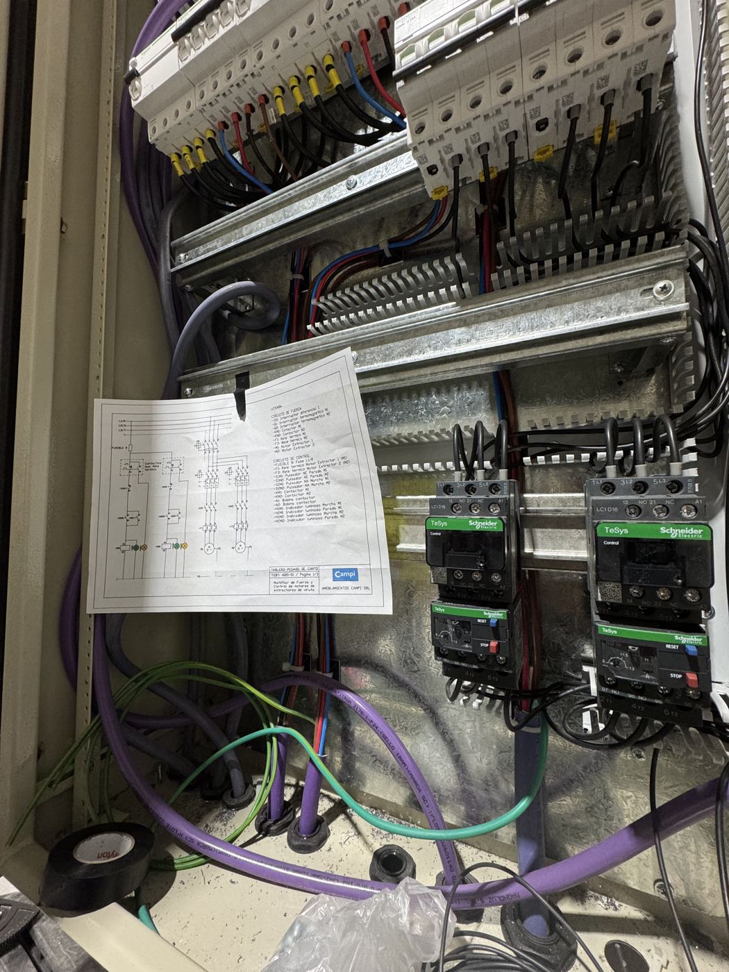 Trabajo de electricidad residencial