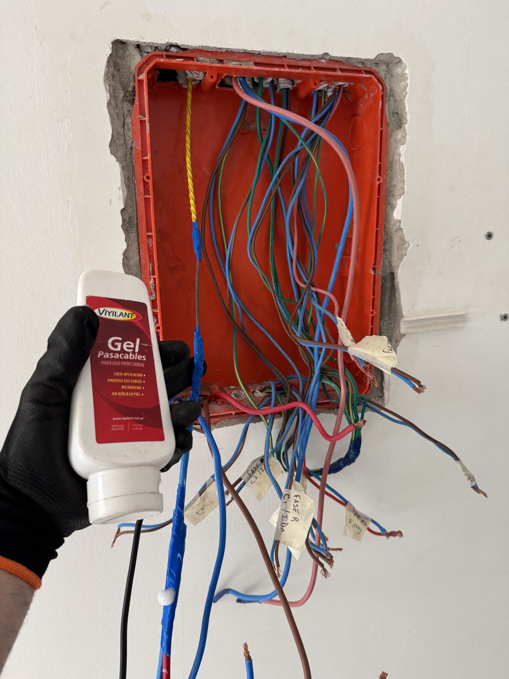 Trabajo de electricidad residencial