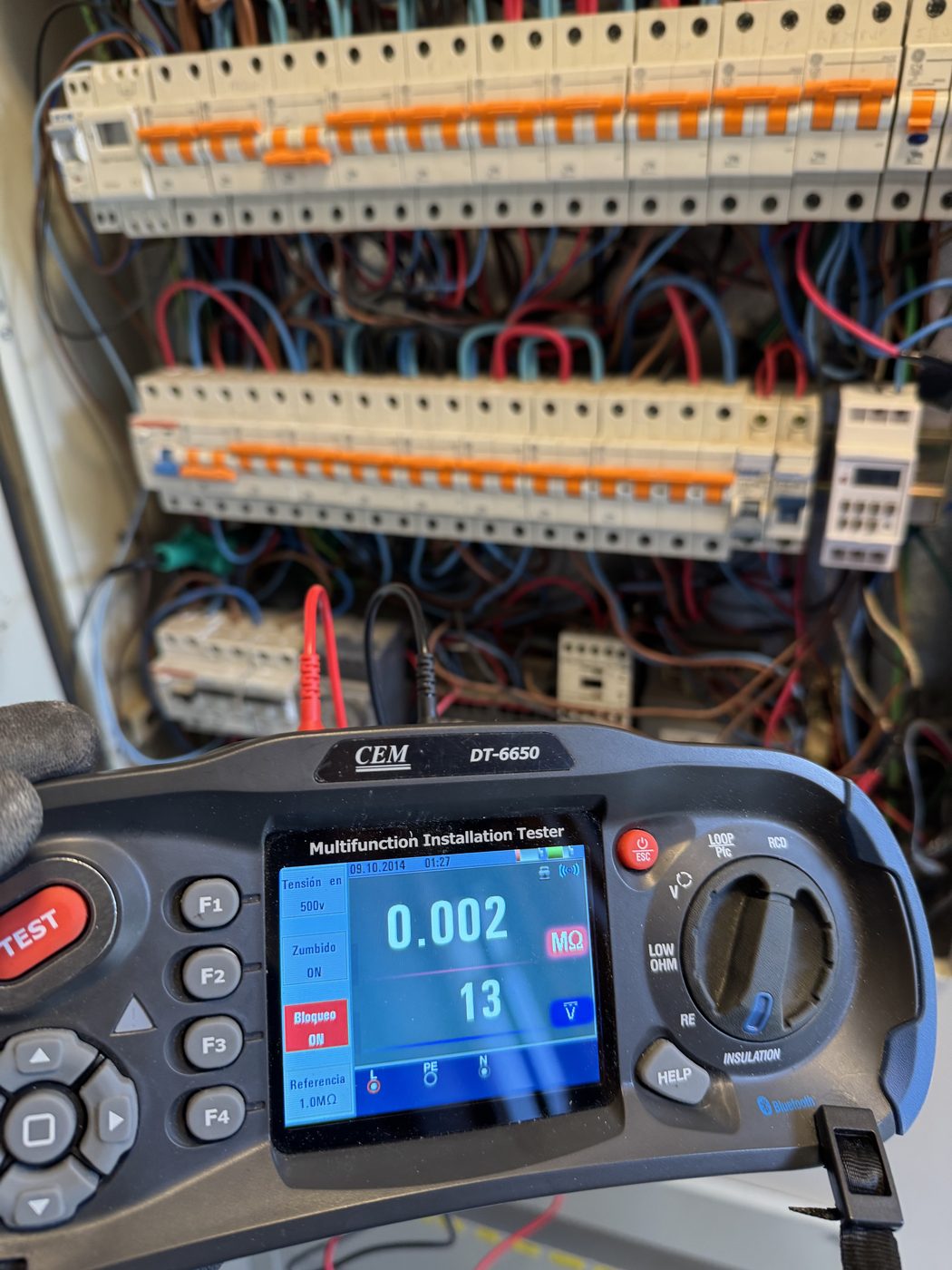 Trabajo de electricidad residencial