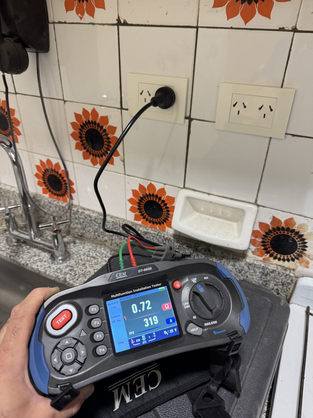 Trabajo de electricidad residencial